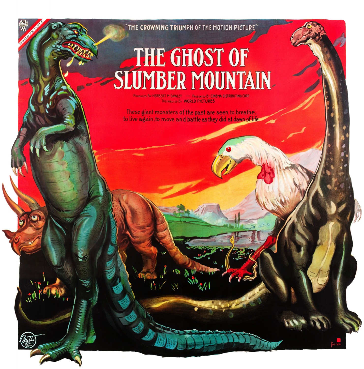 Extra Large Movie Poster Image for The Ghost of Slumber Mountain