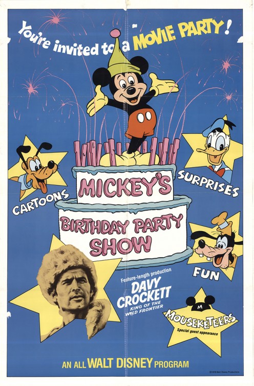 Mickey's Birthday Party Short Film Poster
