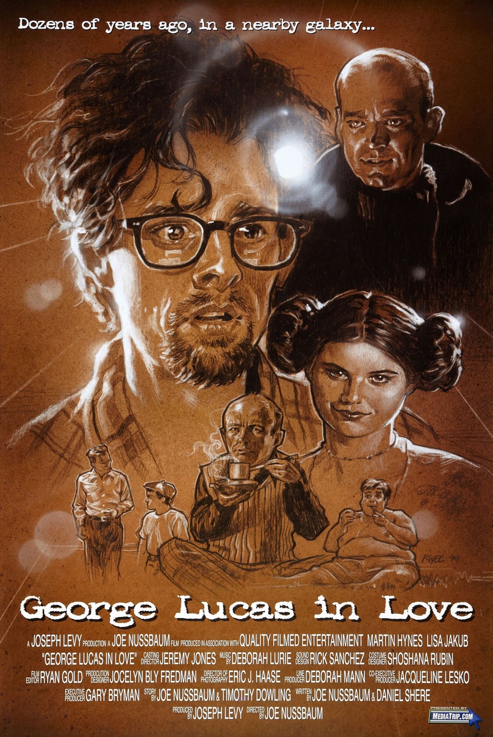 Extra Large Movie Poster Image for George Lucas in Love