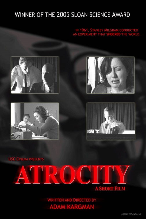 Atrocity Short Film Poster