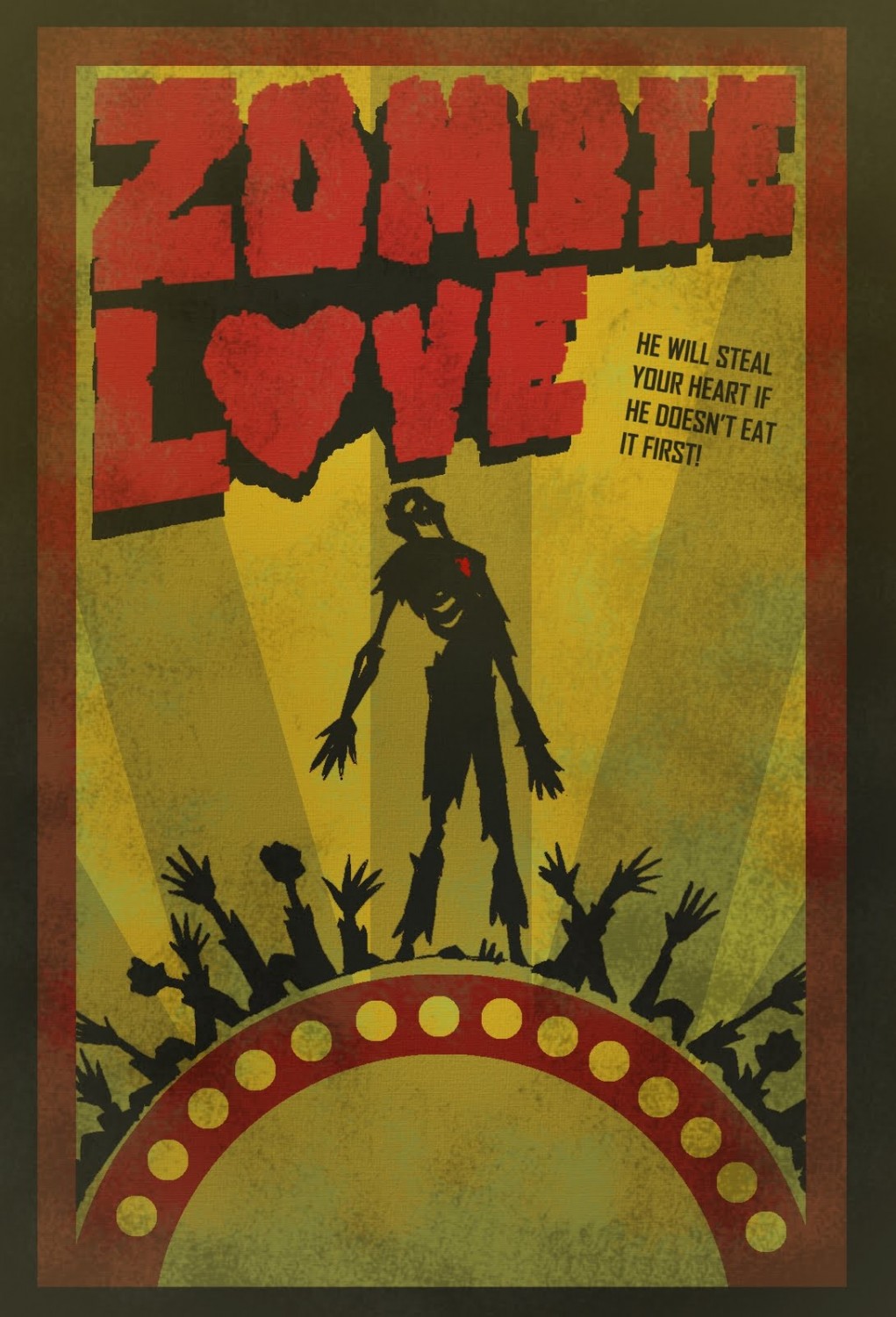 Extra Large Movie Poster Image for Zombie Love