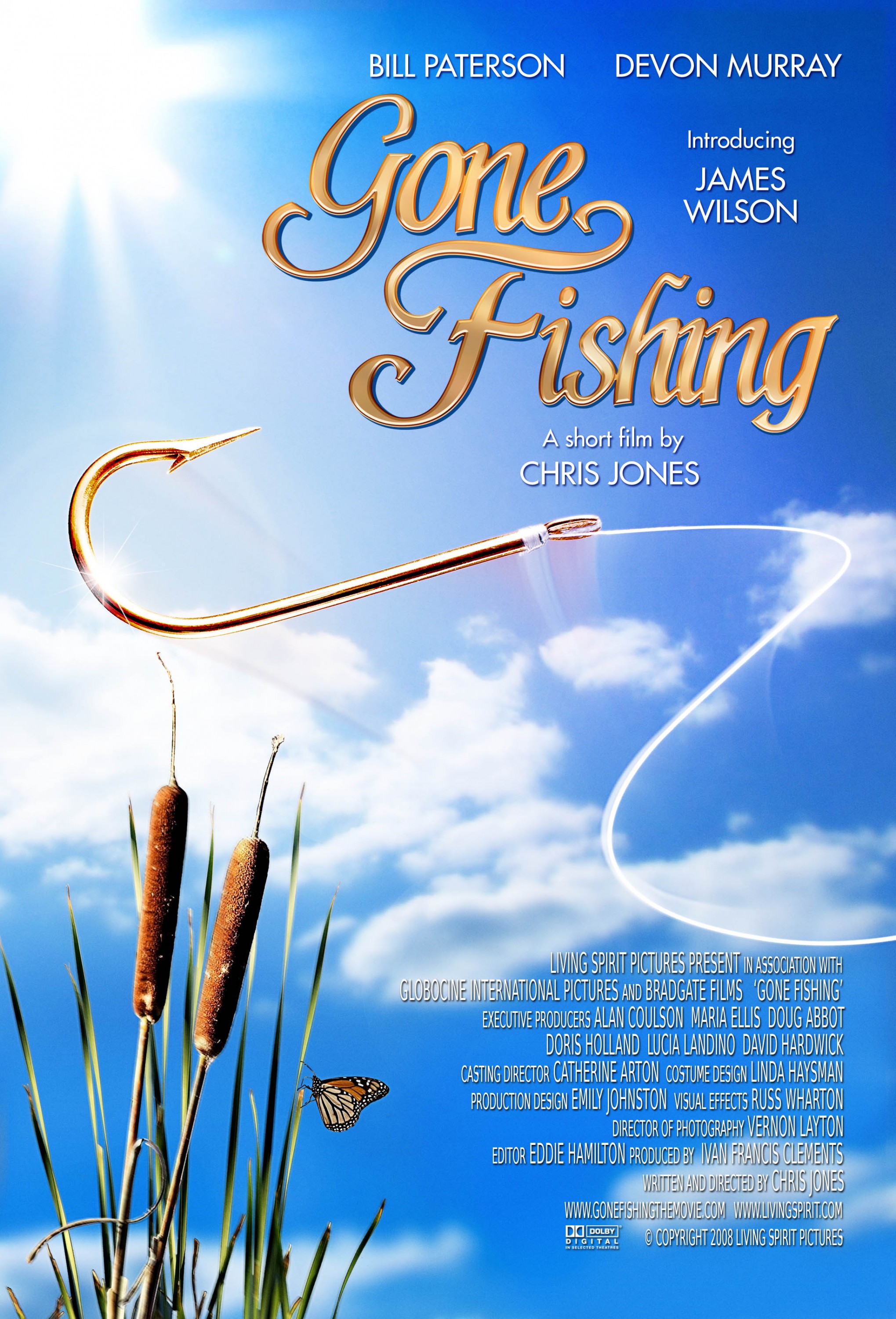 Mega Sized Movie Poster Image for Gone Fishing