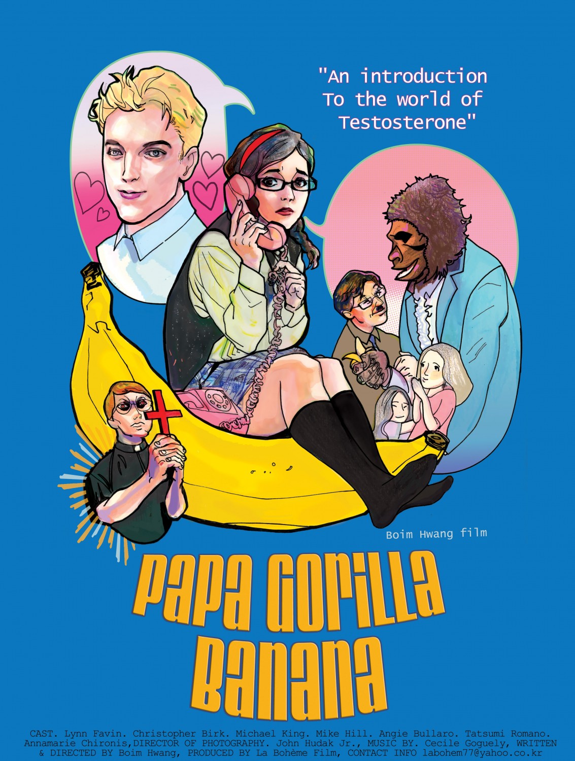 Extra Large Movie Poster Image for Papa Gorilla Banana