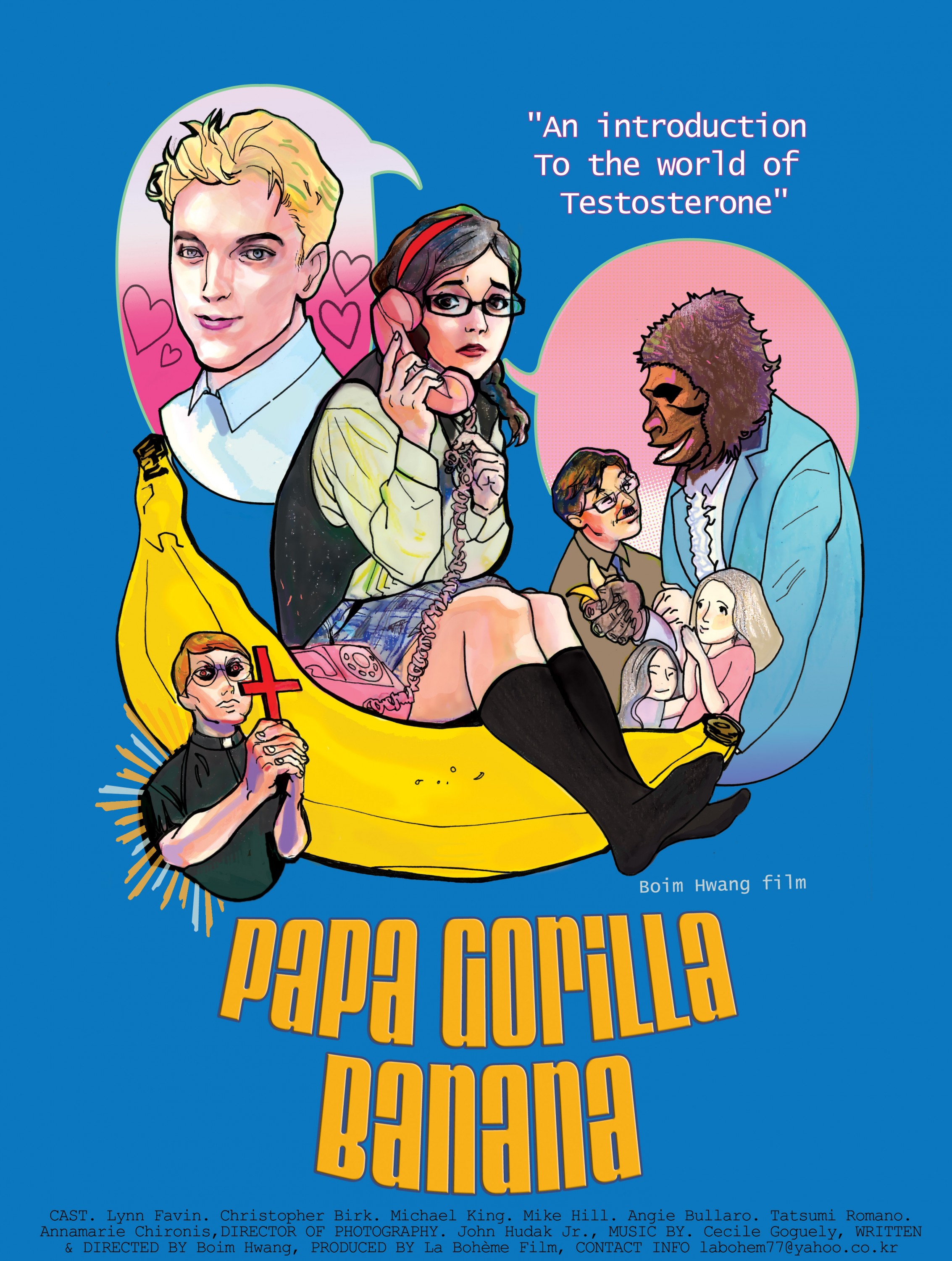 Mega Sized Movie Poster Image for Papa Gorilla Banana