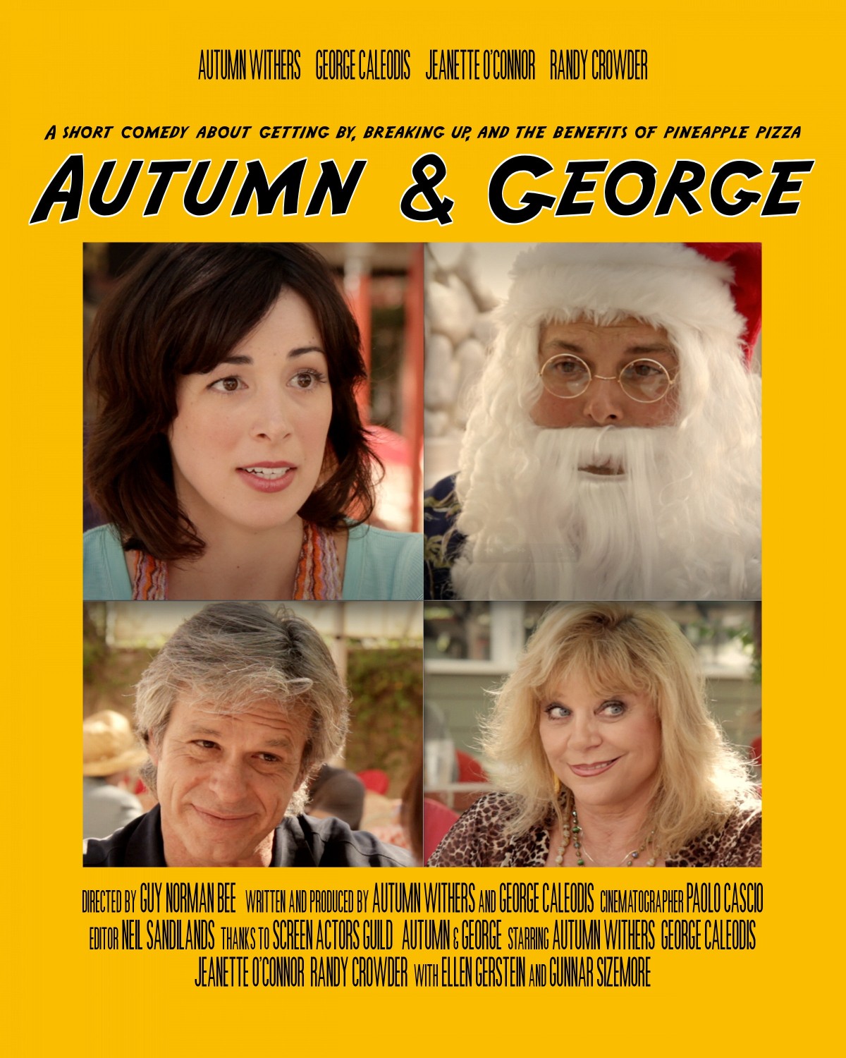 Extra Large Movie Poster Image for Autumn and George