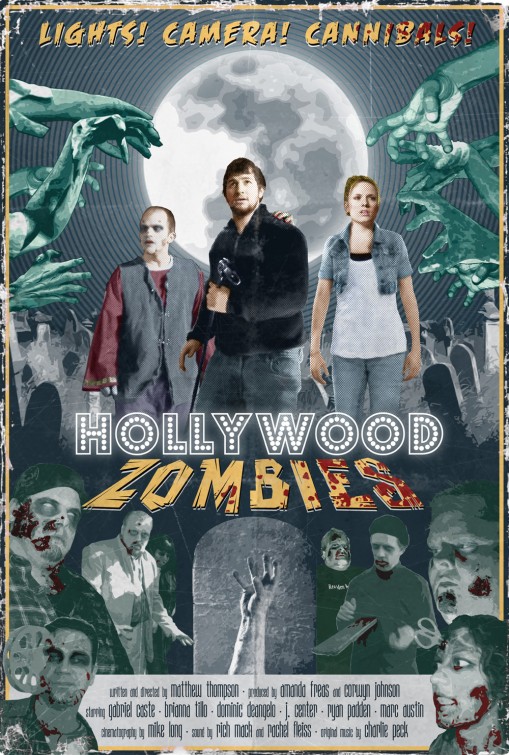 Hollywood Zombies Short Film Poster