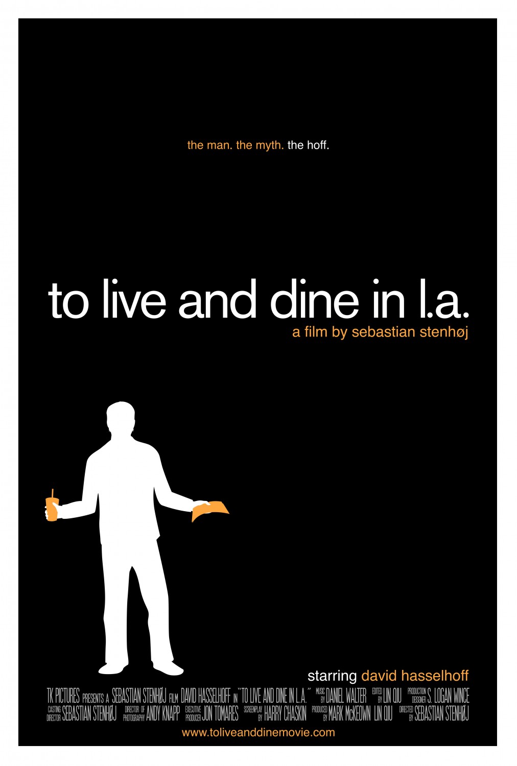 Extra Large Movie Poster Image for To Live and Dine in L.A.