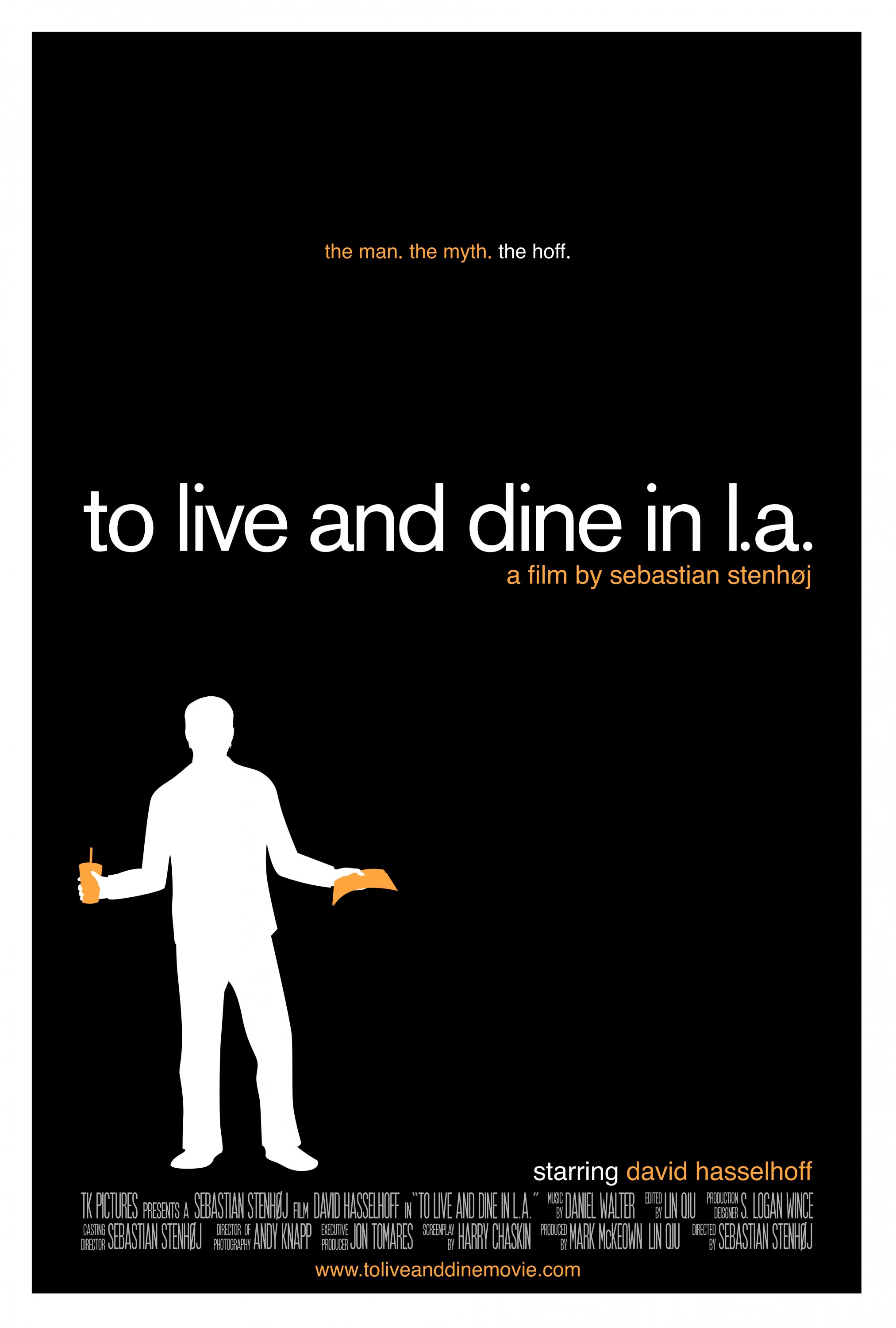 Mega Sized Movie Poster Image for To Live and Dine in L.A.
