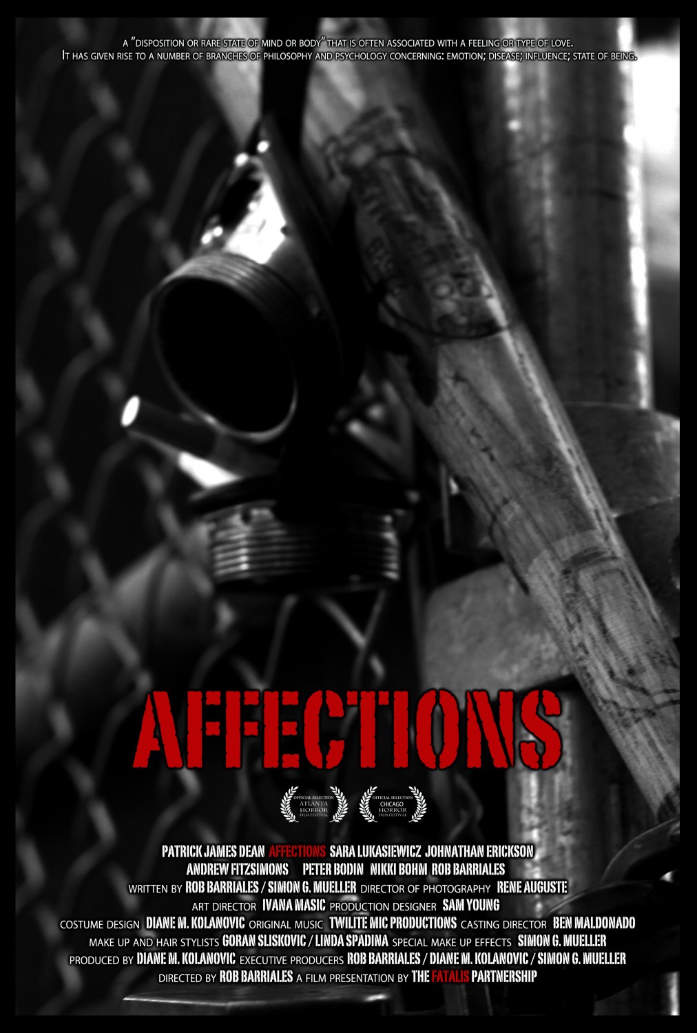 Extra Large Movie Poster Image for Affections