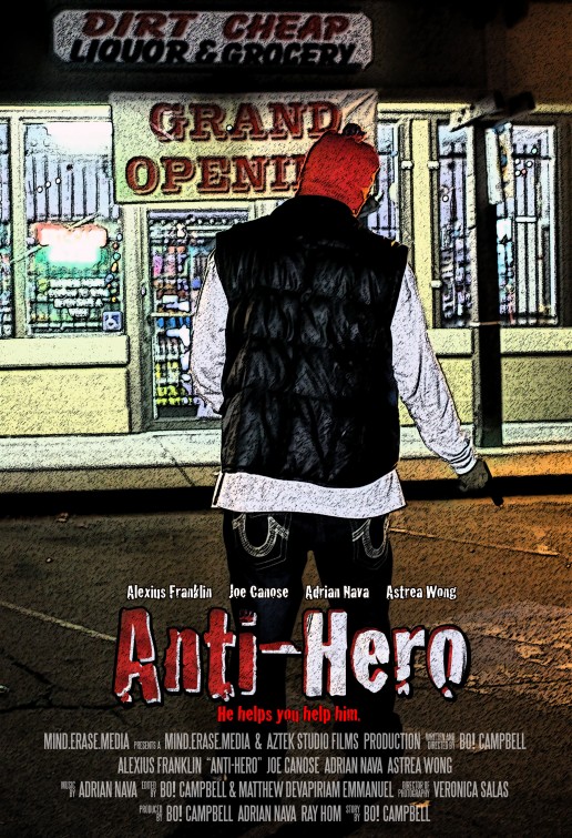 Anti-Hero Short Film Poster