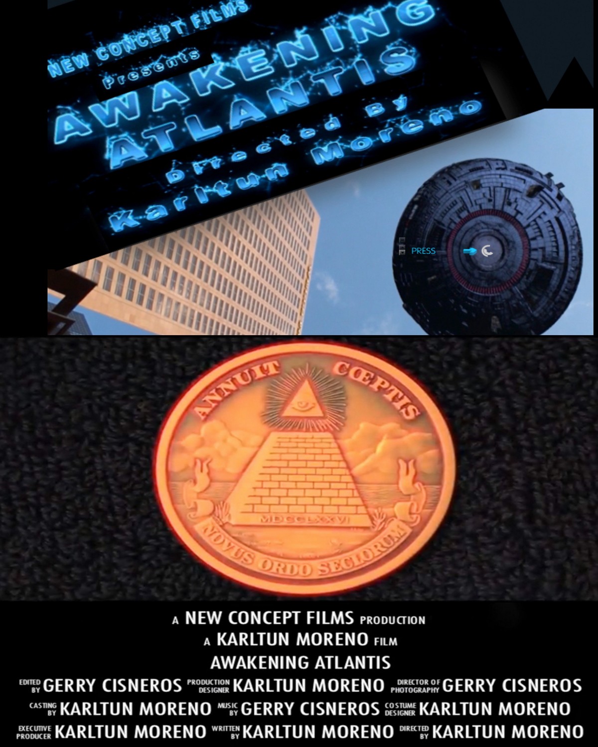 Extra Large Movie Poster Image for Awakening Atlantis