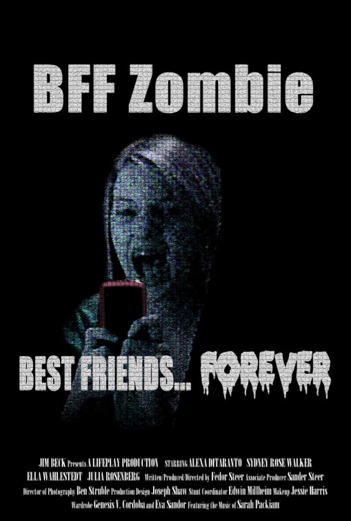 BFF Zombie Short Film Poster