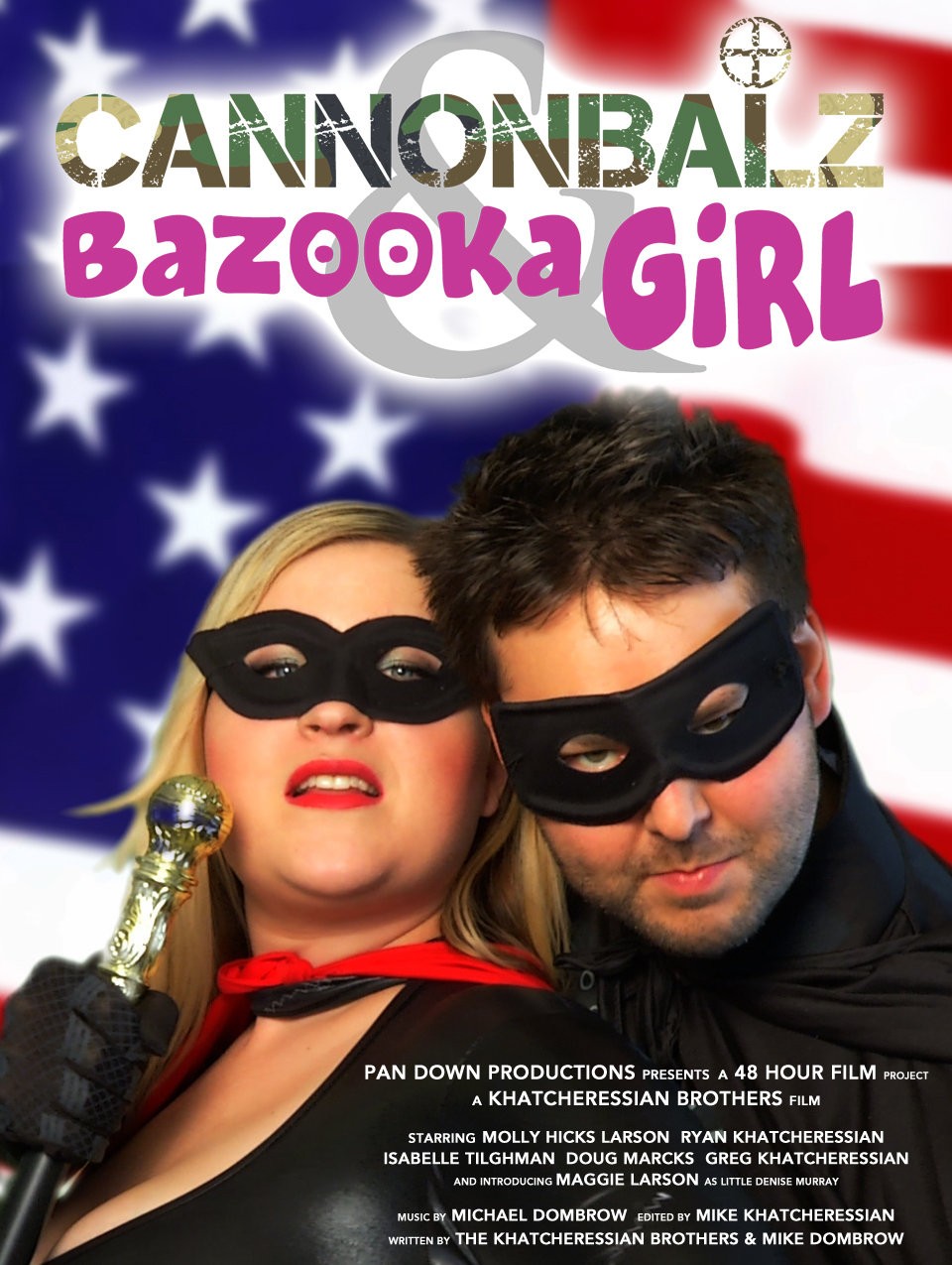 Extra Large Movie Poster Image for Cannon Balz and Bazooka Girl