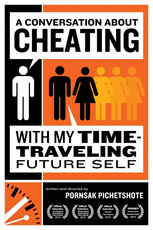 A Conversation About Cheating with My Time Travelling Future Self Short Film Poster