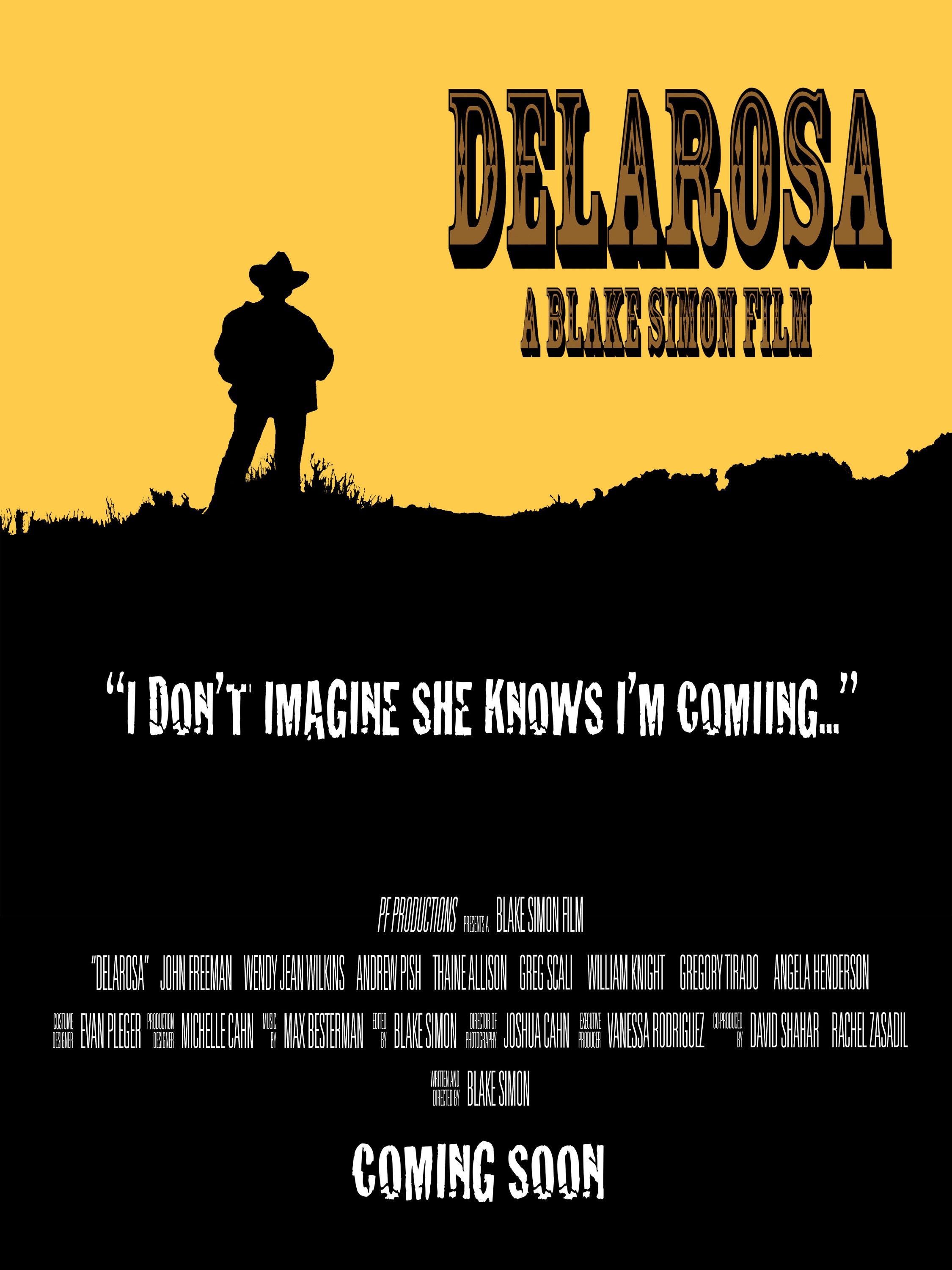 Mega Sized Movie Poster Image for Delarosa