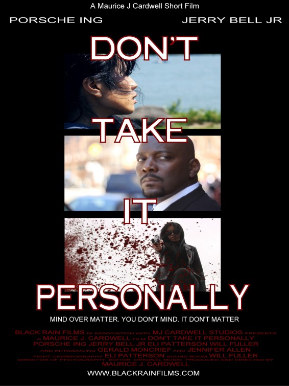 Don't Take It Personally Short Film Poster