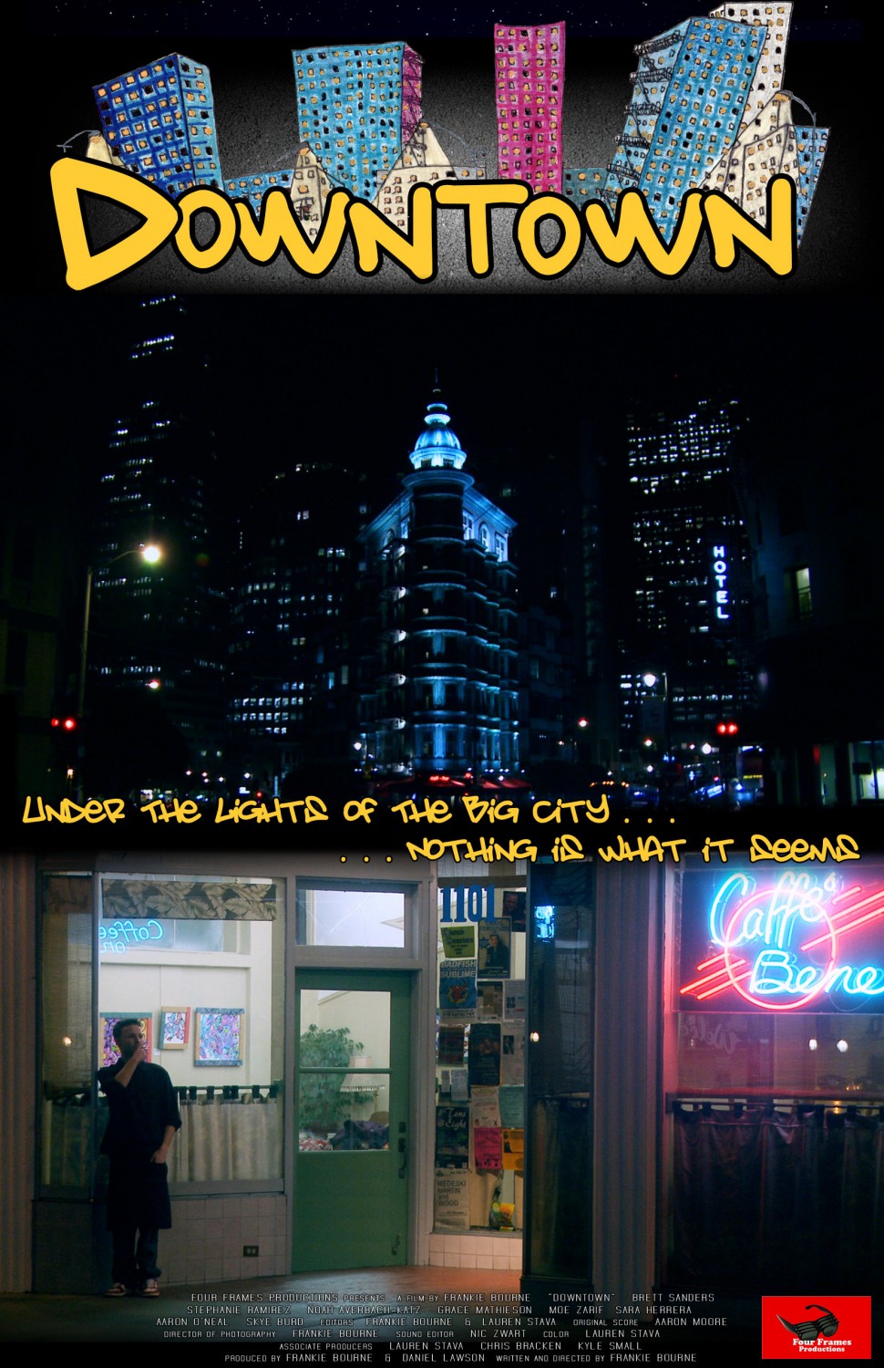 Extra Large Movie Poster Image for Downtown