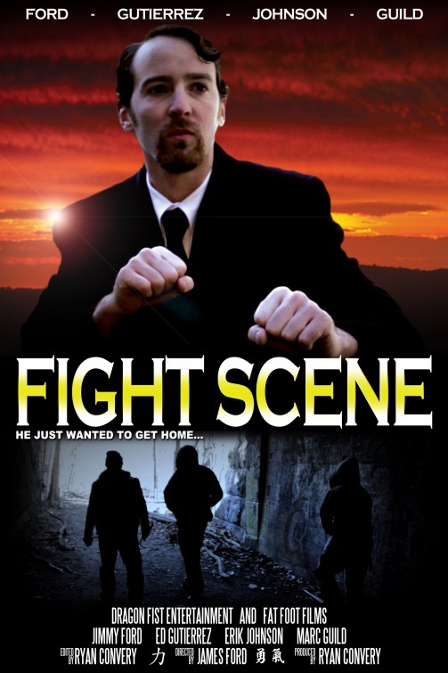 Fight Scene Short Film Poster