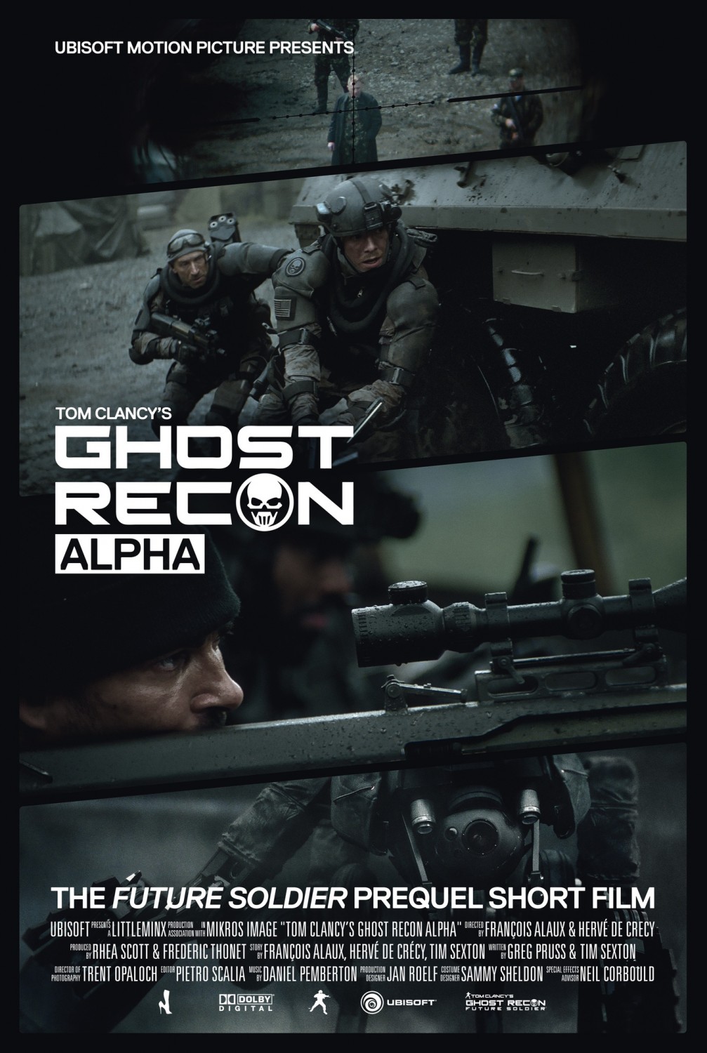 Extra Large Movie Poster Image for Ghost Recon: Alpha