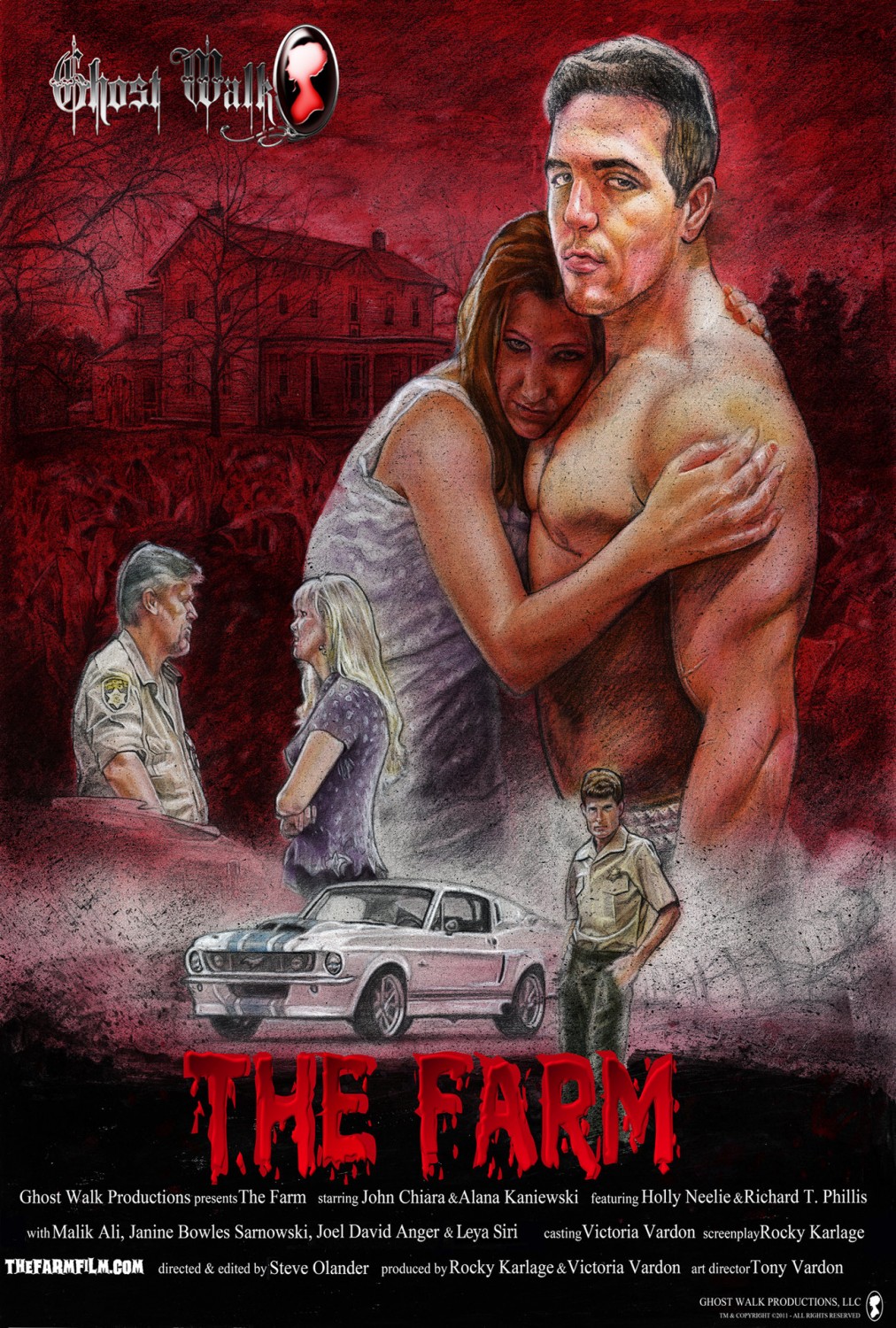 Extra Large Movie Poster Image for Ghost Walk: The Farm