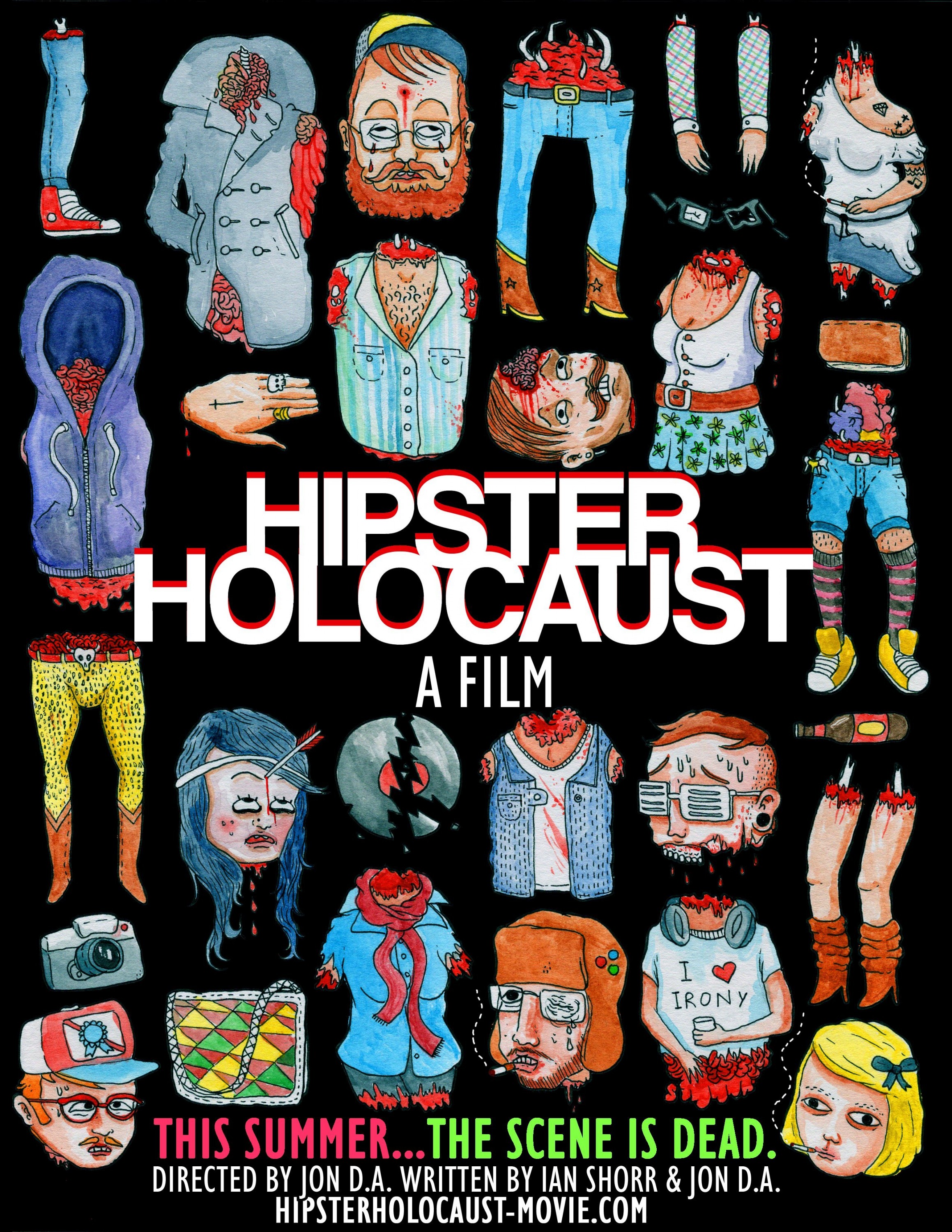 Mega Sized Movie Poster Image for Hipster Holocaust