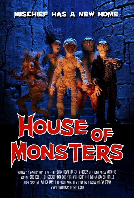 House of Monsters Short Film Poster