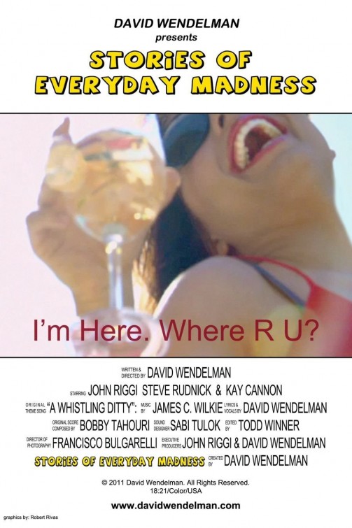 I'm Here. Where R U? Short Film Poster