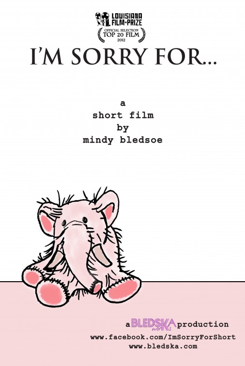 I'm Sorry For... Short Film Poster