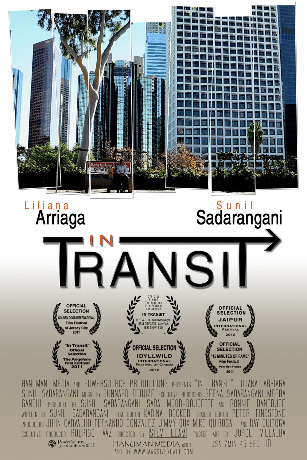 Extra Large Movie Poster Image for In Transit