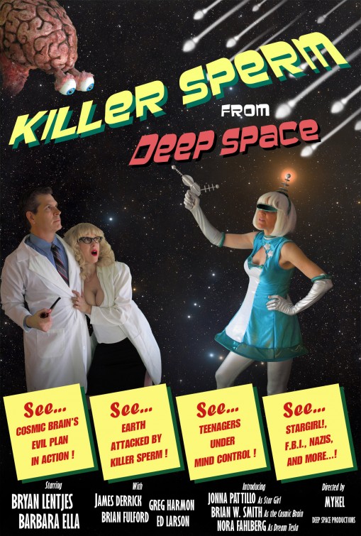 Killer Sperm from Deep Space Short Film Poster