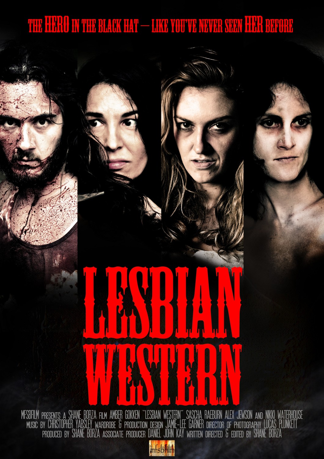 Extra Large Movie Poster Image for Lesbian Western
