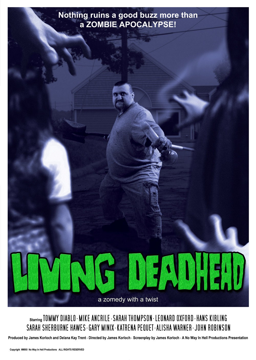 Extra Large Movie Poster Image for Living Deadhead