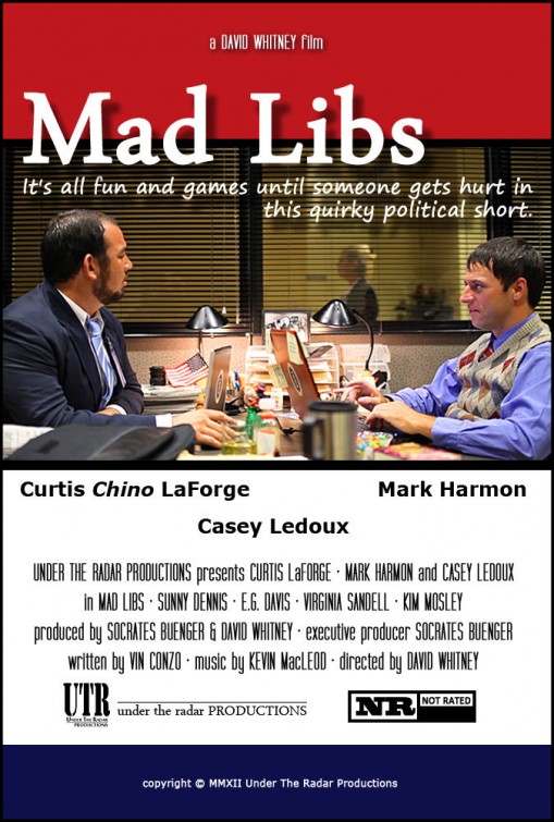 Mad Libs Short Film Poster