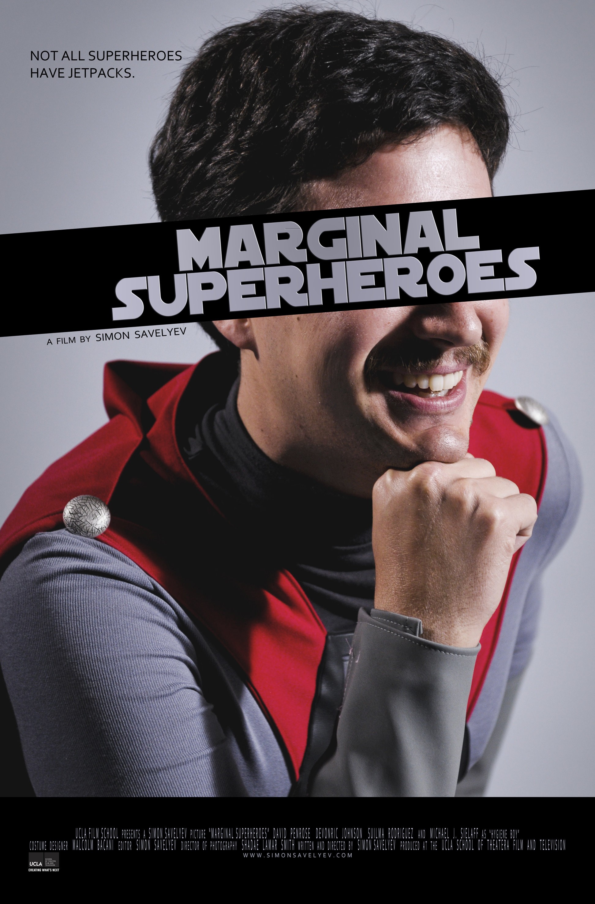 Mega Sized Movie Poster Image for Marginal Superheroes