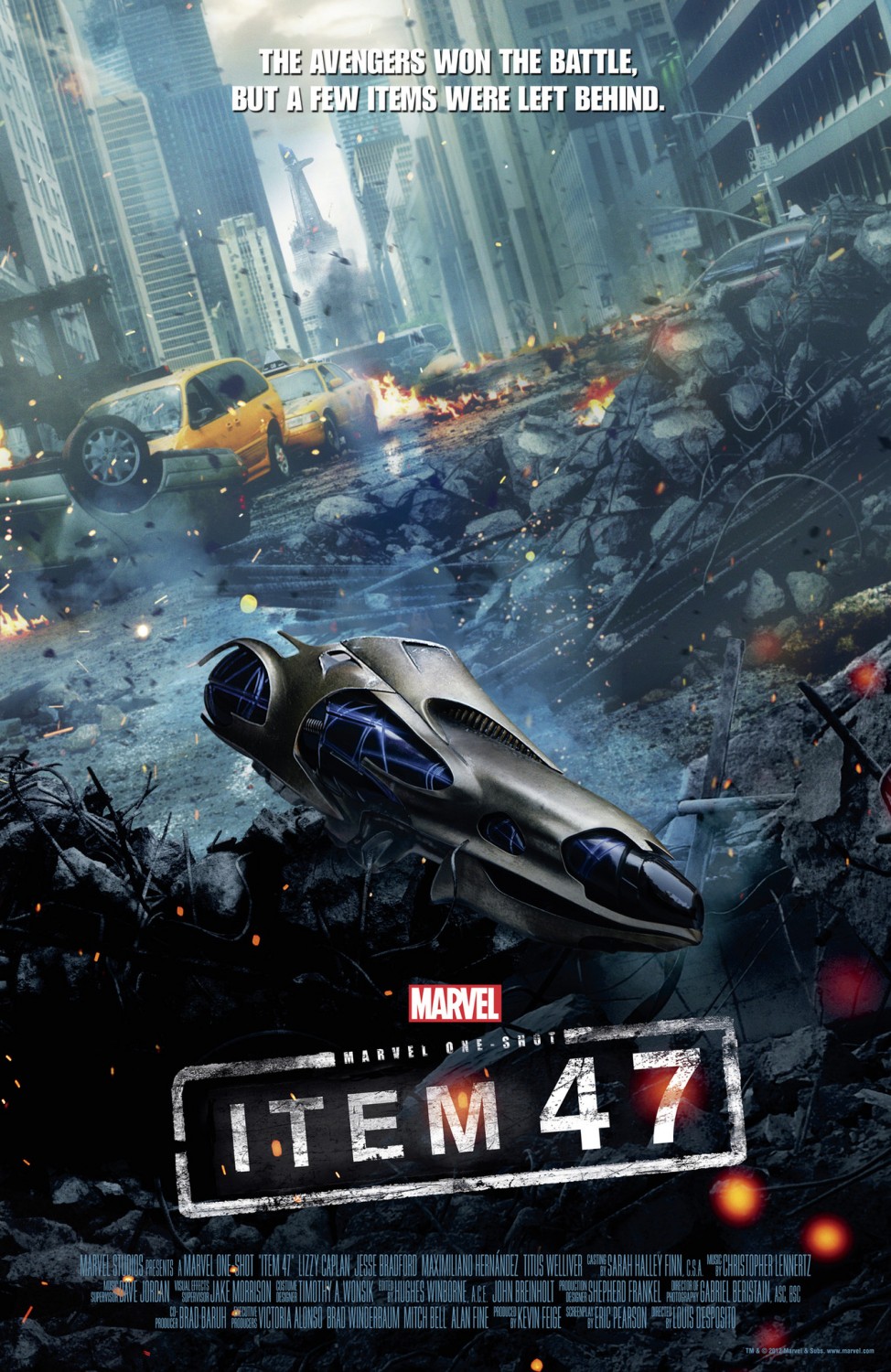 Extra Large Movie Poster Image for Marvel One-Shot: Item 47