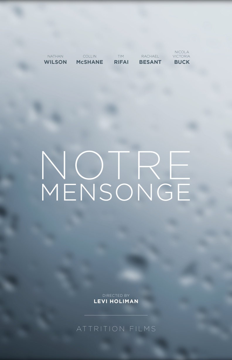 Extra Large Movie Poster Image for Notre Mensonge