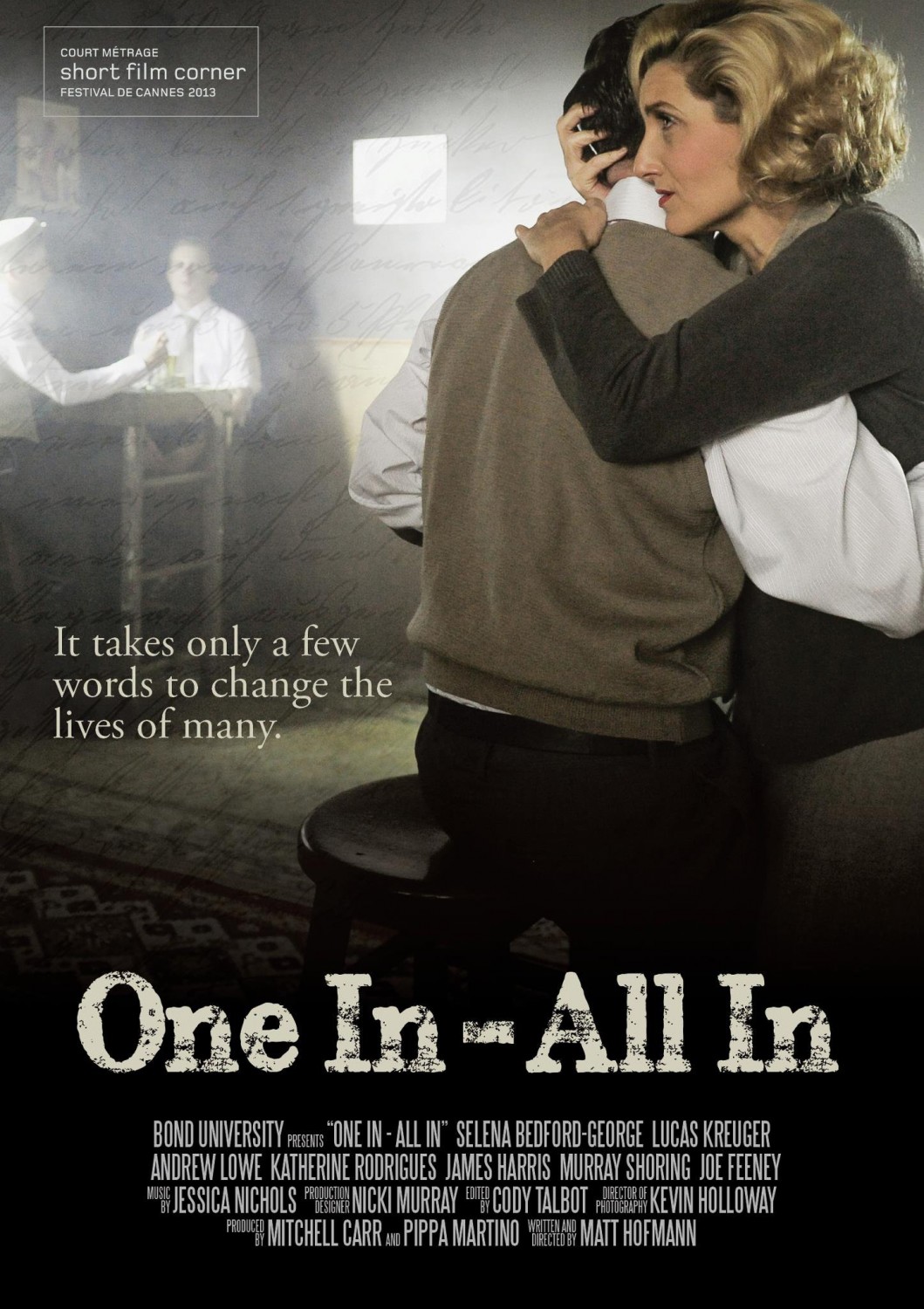 Extra Large Movie Poster Image for One in, All In