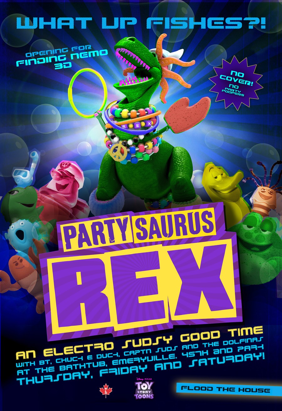 Extra Large Movie Poster Image for Partysaurus Rex
