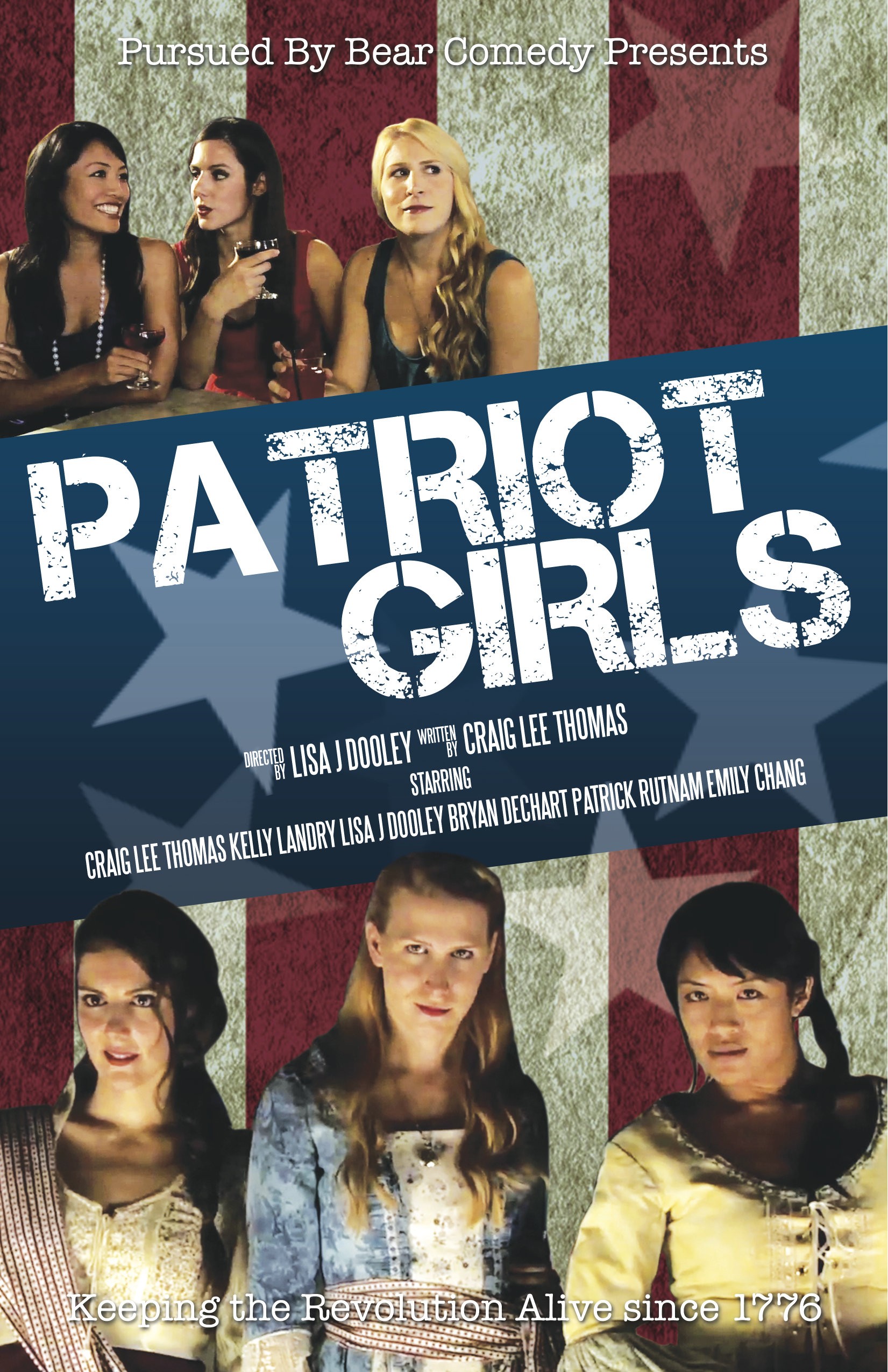 Mega Sized Movie Poster Image for Patriot Girls