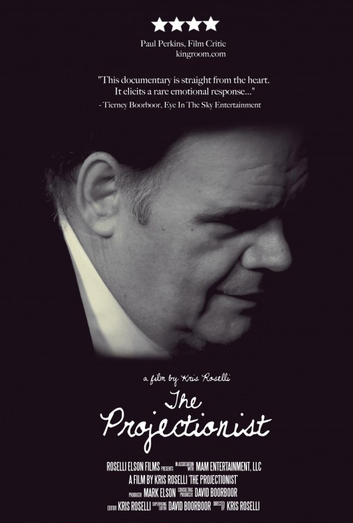 The Projectionist: A Passion for Film Short Film Poster