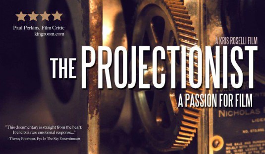 The Projectionist: A Passion for Film Short Film Poster