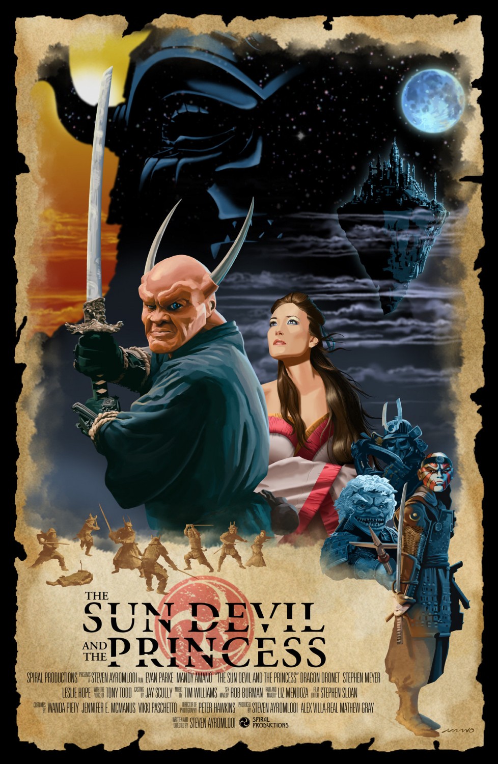 Extra Large Movie Poster Image for The Sun Devil and the Princess