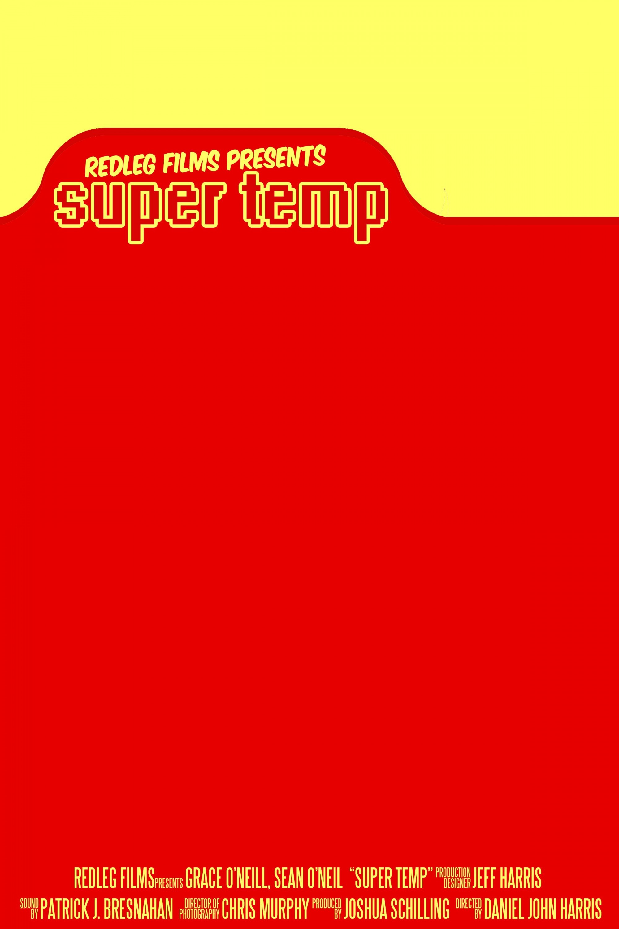 Mega Sized Movie Poster Image for Super Temp