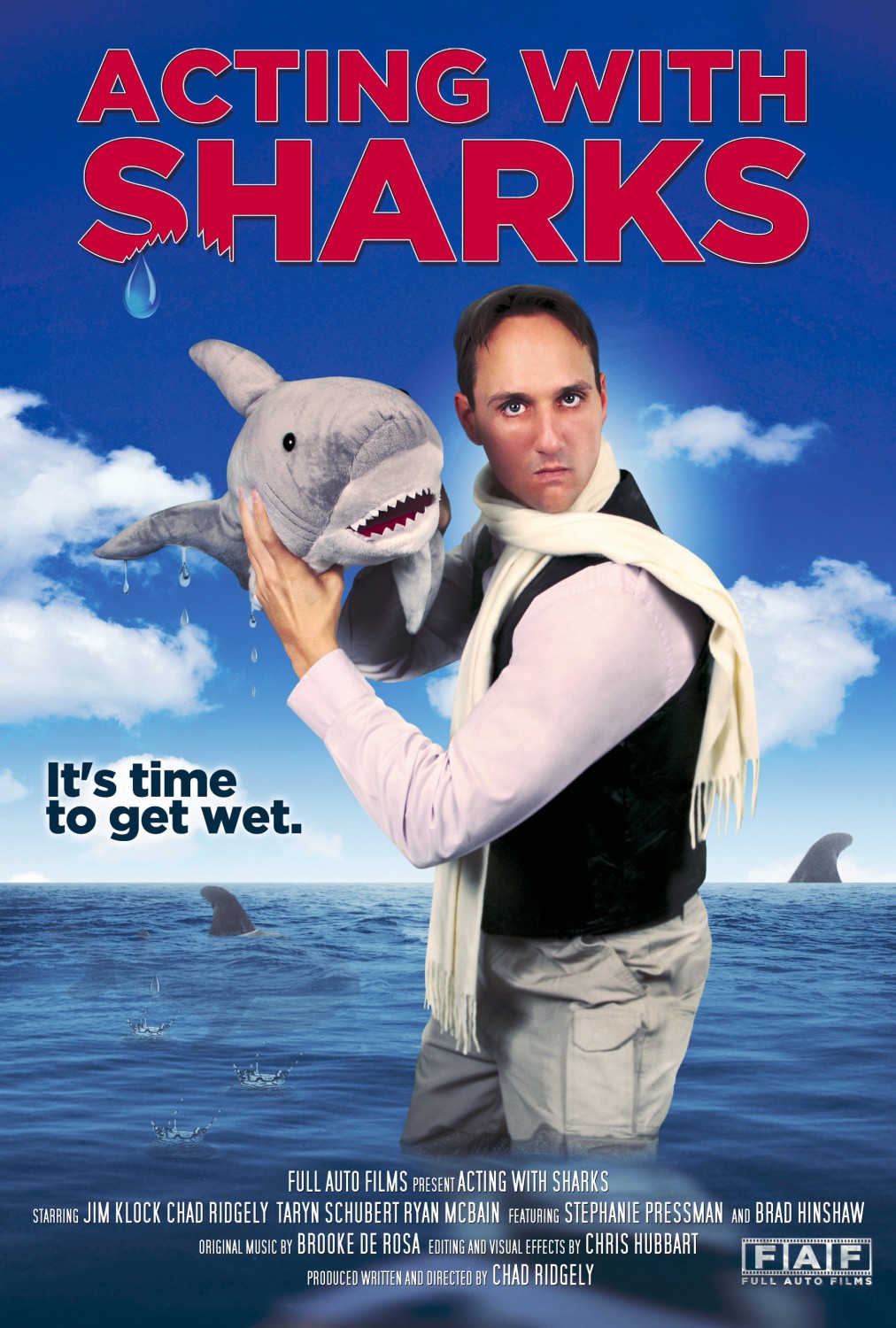 Extra Large Movie Poster Image for Acting with Sharks