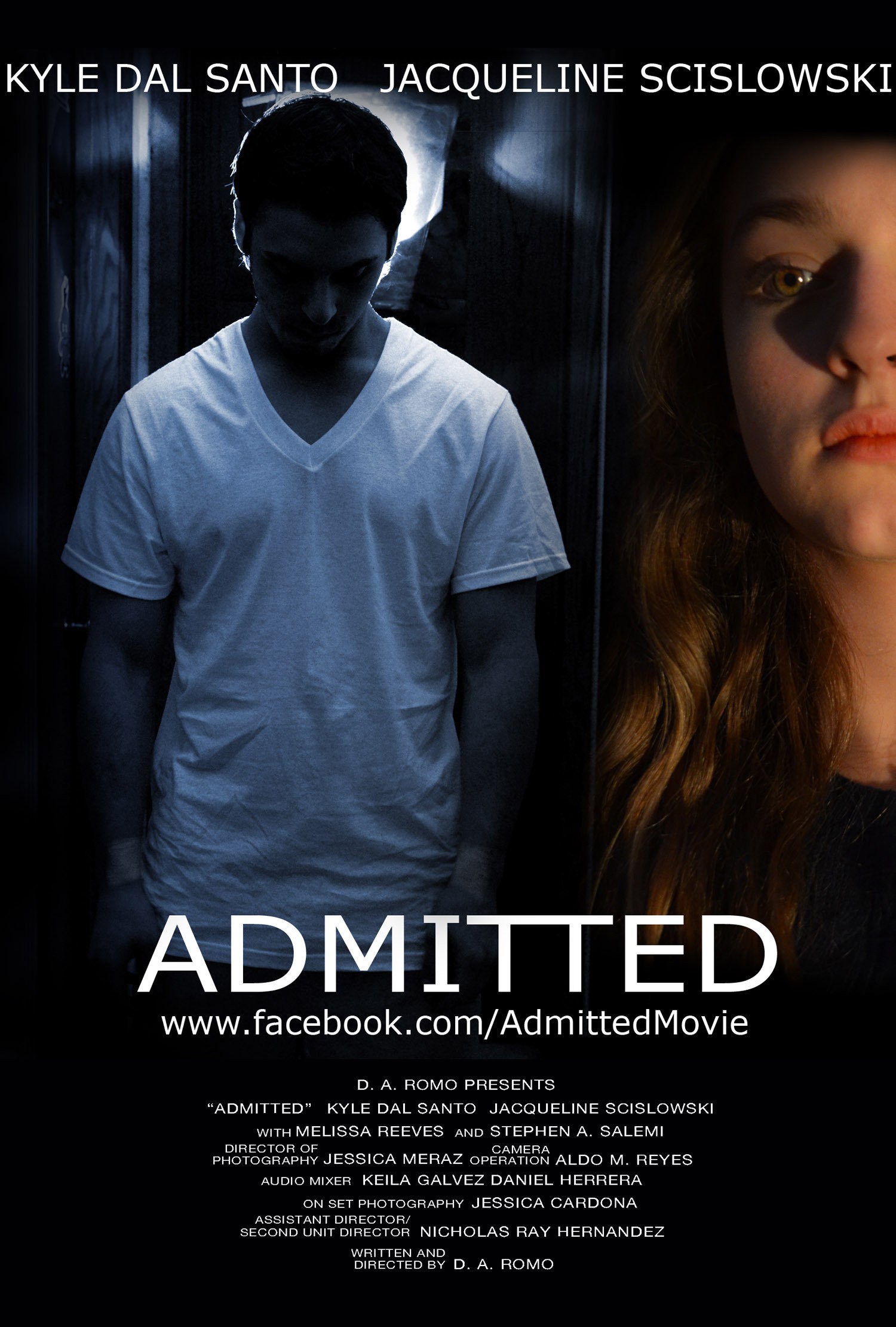 Mega Sized Movie Poster Image for Admitted