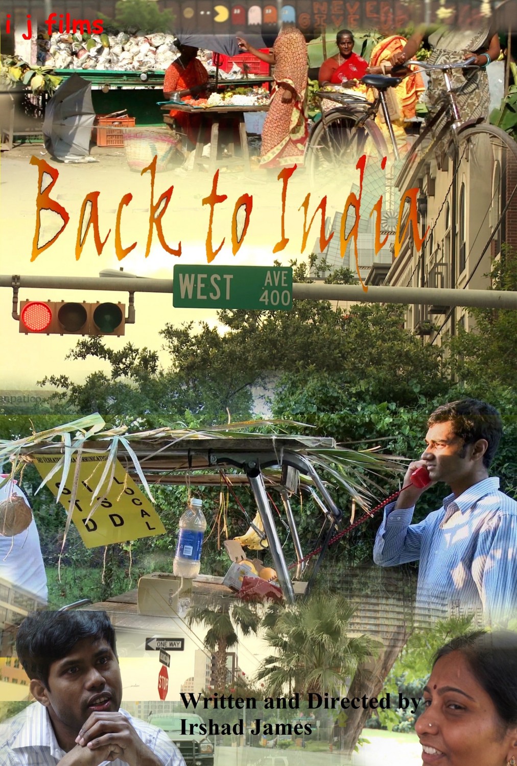 Extra Large Movie Poster Image for Back to India