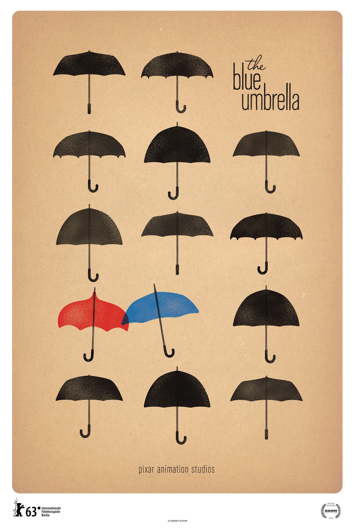 Mega Sized Movie Poster Image for The Blue Umbrella