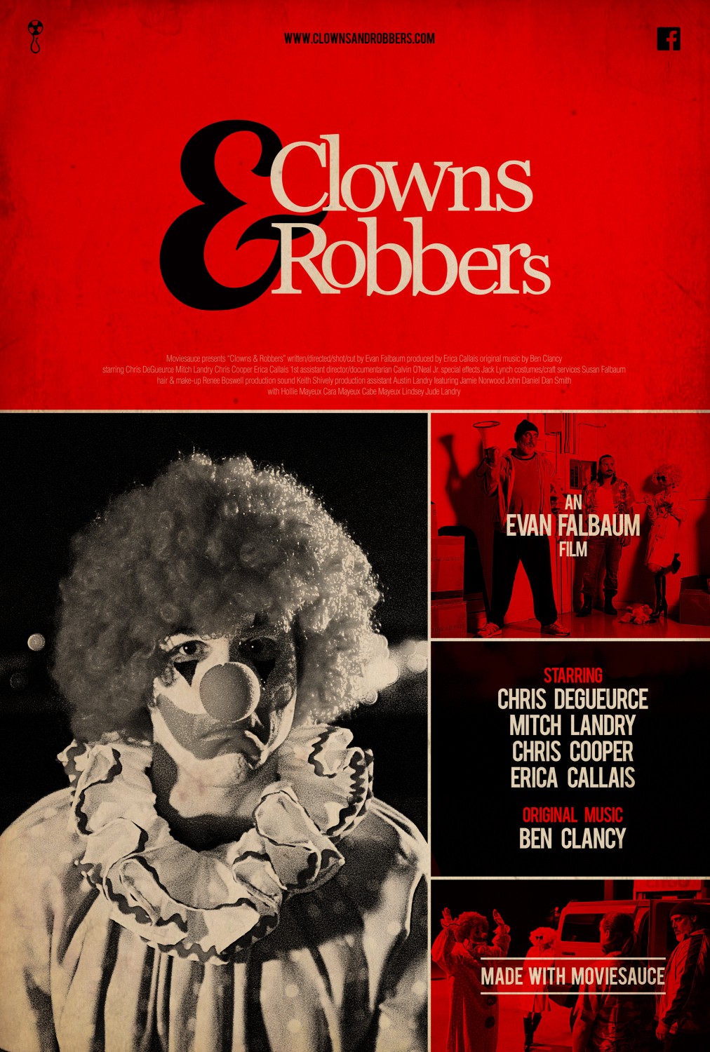 Extra Large Movie Poster Image for Clowns & Robbers
