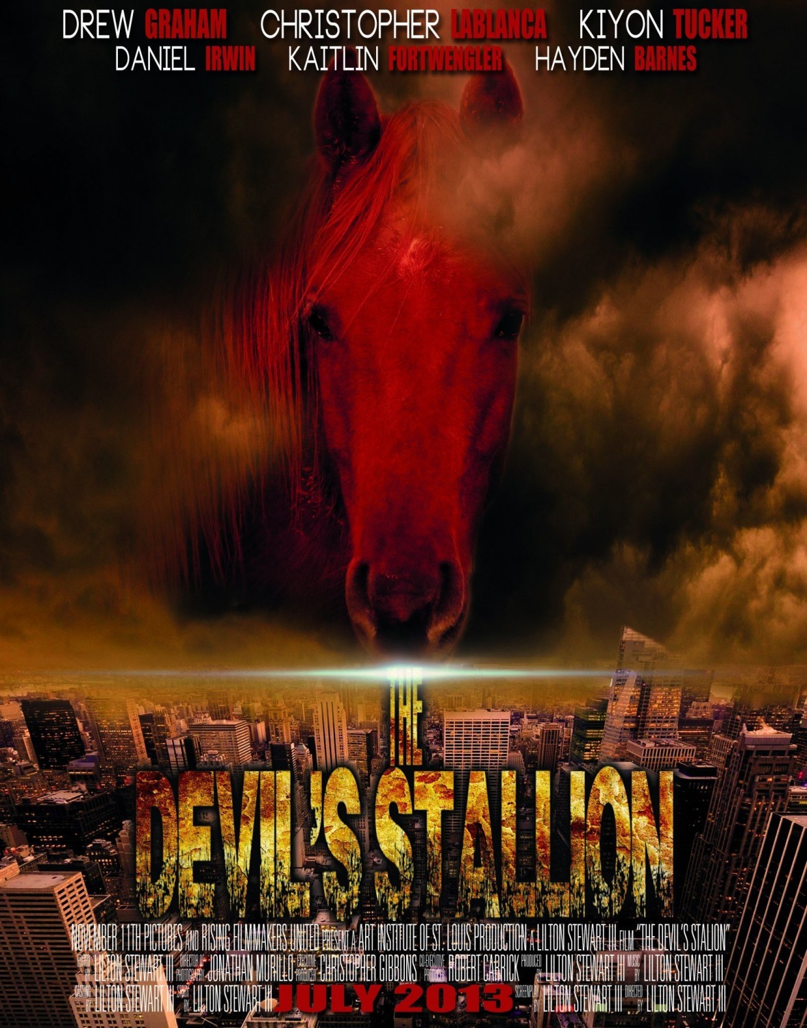 Extra Large Movie Poster Image for The Devil's Stallion