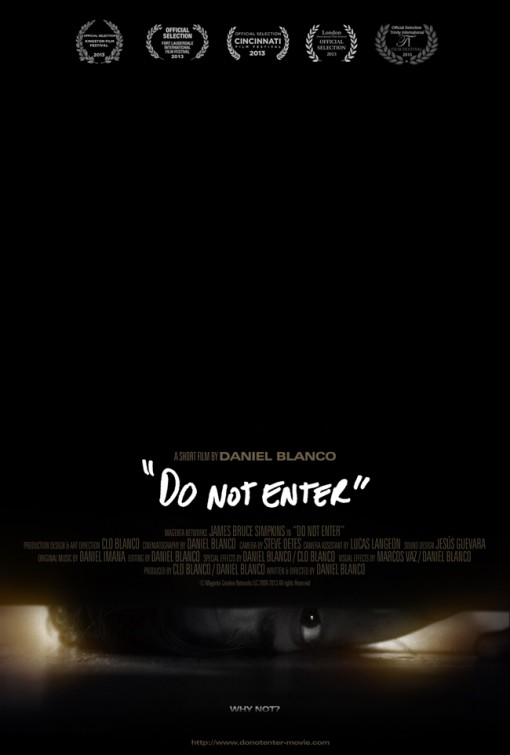 Do Not Enter Short Film Poster